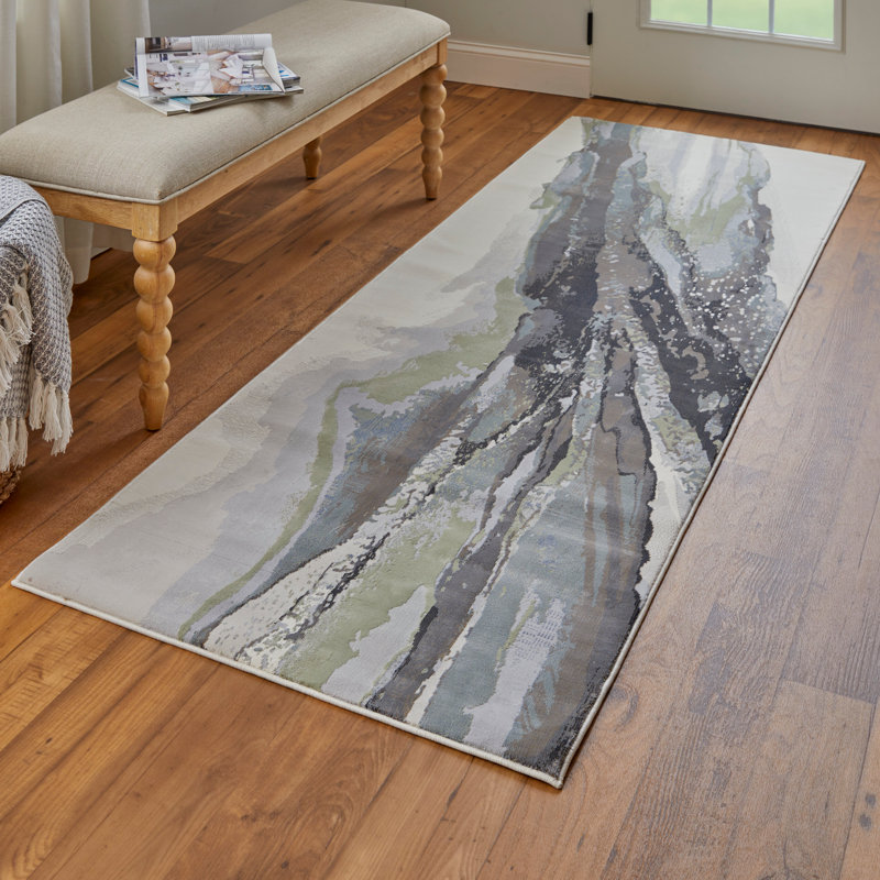 Takara Abstract Indoor Rug, Runner 2'9 x 7'10"