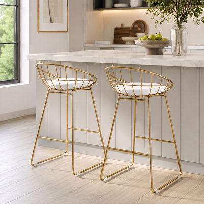 Orion Wire Frame Counter Stool Set