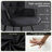 25.5'' Wide Modern Wingback Chair  Velvet Upholstered Tufted Armchair with Metal Legs-1986239119