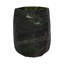 Vase en verre vert Orren Ellis Savu-996190240