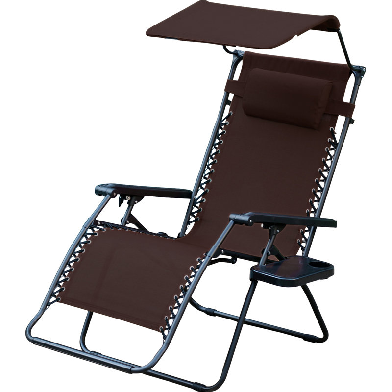 Zane Reclining Zero Gravity Chair, Mocha