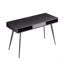 Bureau Mid-Century avec ports USB et prise de courant, bureau d'écriture moderne avec tiroirs, bureau d'ordinateur multifonctionnel-155735971