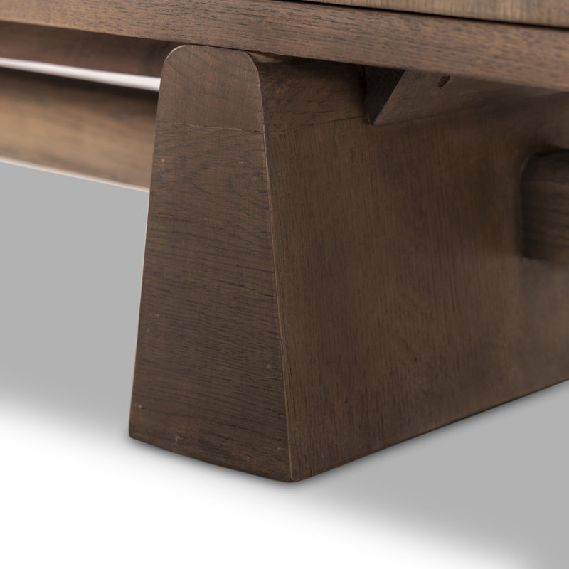 Malmo 94'' W Solid Wood Sideboard