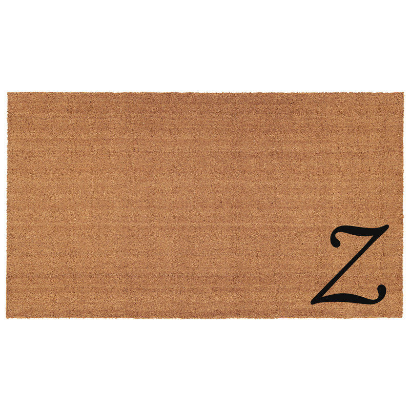 Tapis d'entrée antidérapant Zebrowski, Rectangle 2 pi x 3 pi, Z