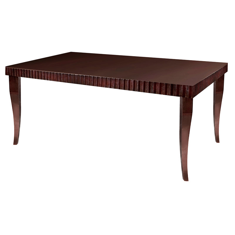 Croswell Balboa Modern Rectangular Wood Top Table