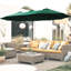 Parasol de marché 15X9Ft-1955745117