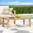 Acacia Wood Outdoor Coffee Table