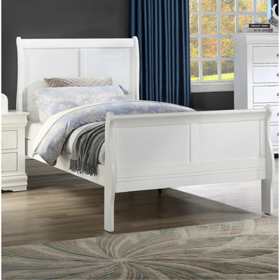 Mobilier de chambre à coucher en bois massif Louis Phillipe