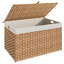 Boho Wicker Storage Trunk,Storage Basket,Bavan Rattan Basket-1058241591