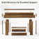 63" Console Table