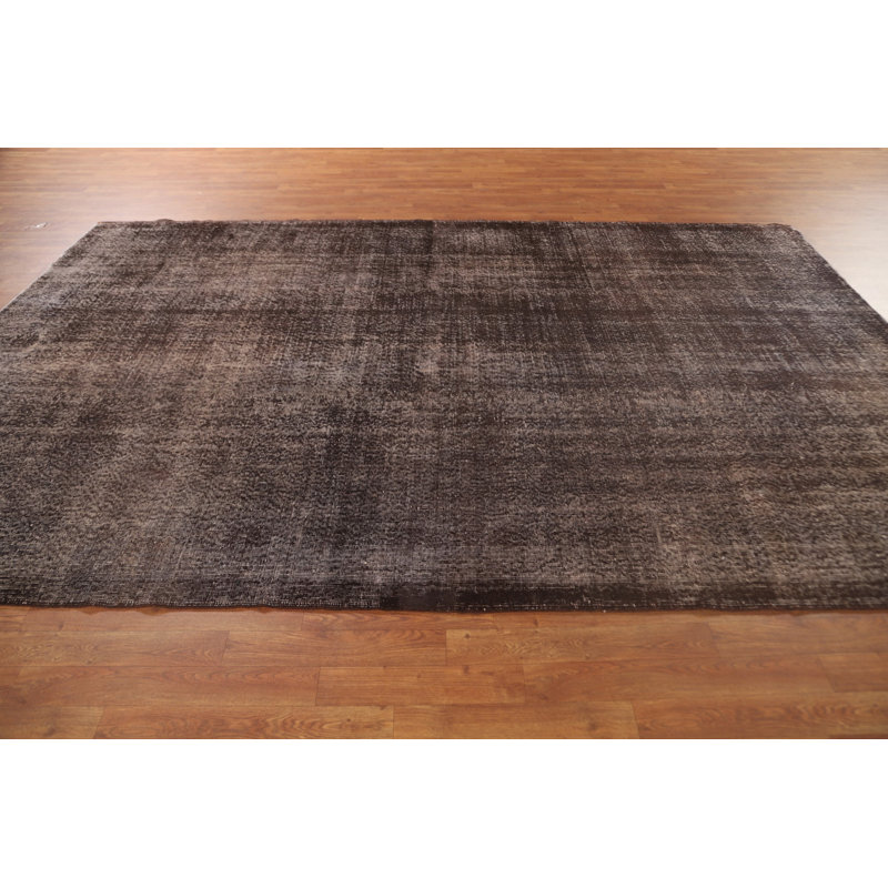 Tapis turc anatolien en laine sur-teint 7 x 11