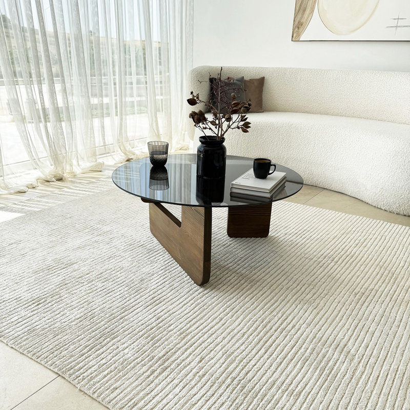 Sicario Coffee Table, Fume, Walnut