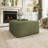 Upholstered Square Ottoman,Corduroy-1680534906