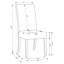 Draper Beige Upholstered Dining Side Chair(Only Dining Chairs)