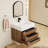 Jessica 23.5'' Single Bathroom Vanity with Acrylic Top-824560425