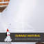 Décorations de Noël gonflables pour l'extérieur 6 pi, chiot portant un chapeau de père Noël, décor de Noël gonflable avec lumières DEL
