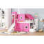 Lit mezzanine simple avec tente et tour-2101497680