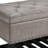 Lomond 44"W Tufted Ottoman Bench with Solid Wood Frame-90569491