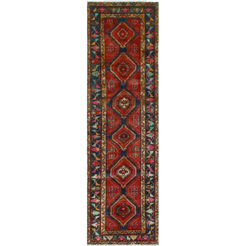 Khrystopher Distressed Irie Red Runner