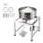 Electric Vibrating Sieve Machine with 40+100 Mesh Automatic Sifter Shaker