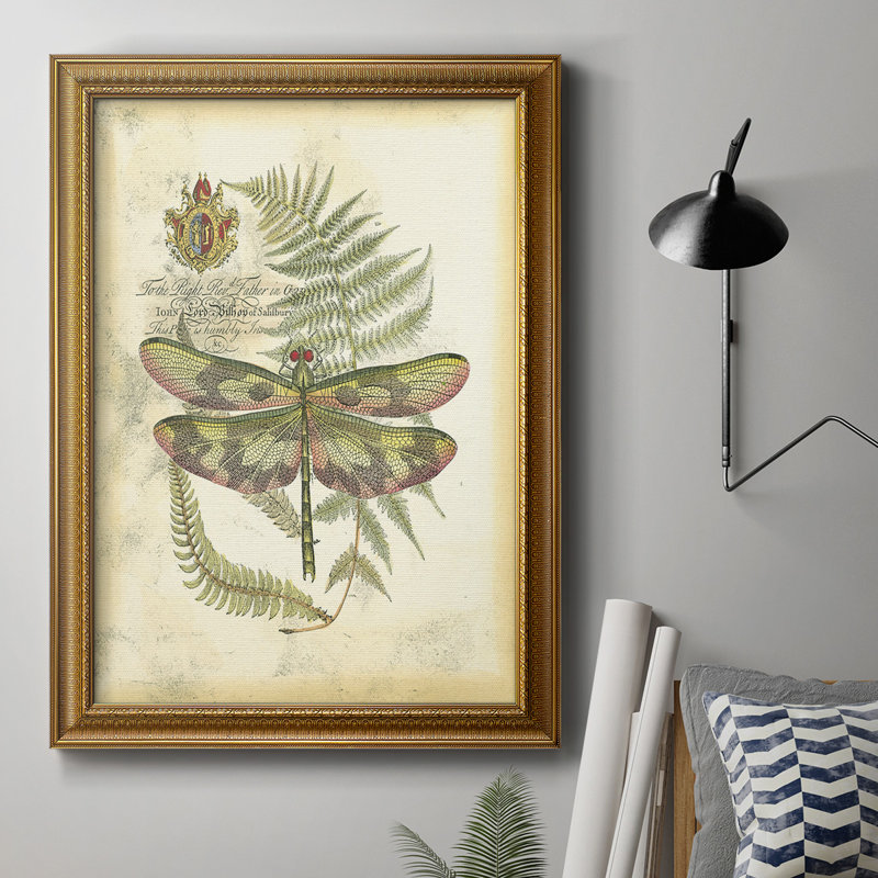Regal Dragonfly IV (PP), toile encadrée de qualité supérieure - prête à être accrochée, L 16 po x H 20 po