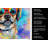Pug Hippie Dawg Kitchen Towel