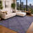 Machine Washable Indoor/Outdoor Chantille ACN2880 Plaid Rug-308707855-308707850