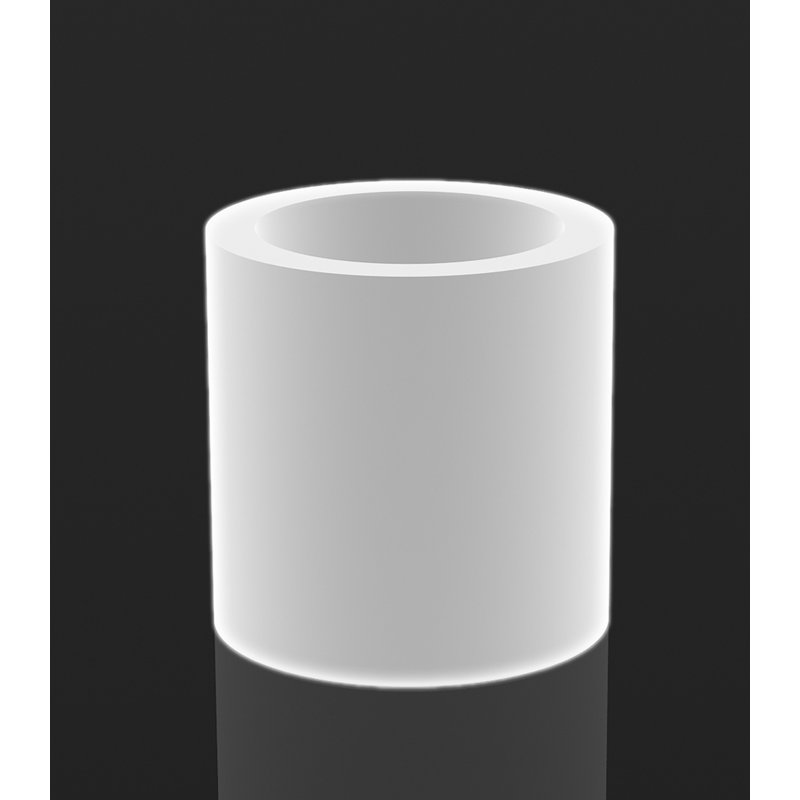 Cilindro Resin Pot Planter, 31.5" H x 31.5" W x 31.5" D