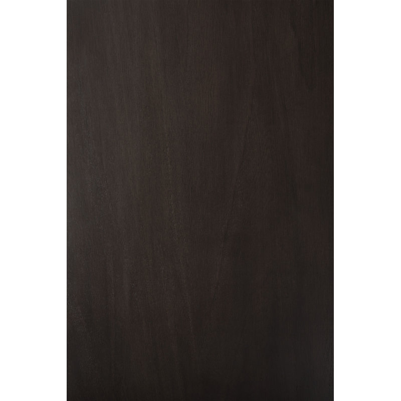 Pi Solid Wood Coffee Table, Dark Brown