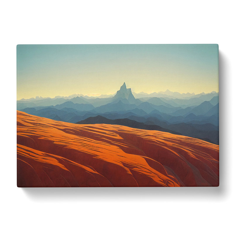 Fabulous Mountain Landscape - Wrapped Canvas, 50cm H x 76cm W x 3cm D