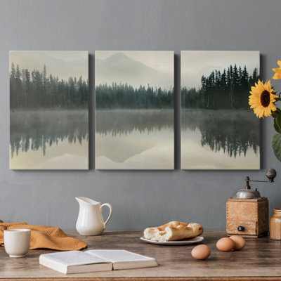 " Jade Reflection " 3 - Pieces