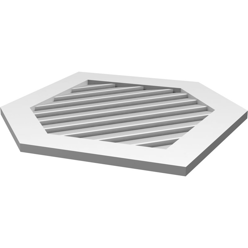 Pente verticale verticale en uréthane Signature, H 1 po x l 28 po x L 36 po