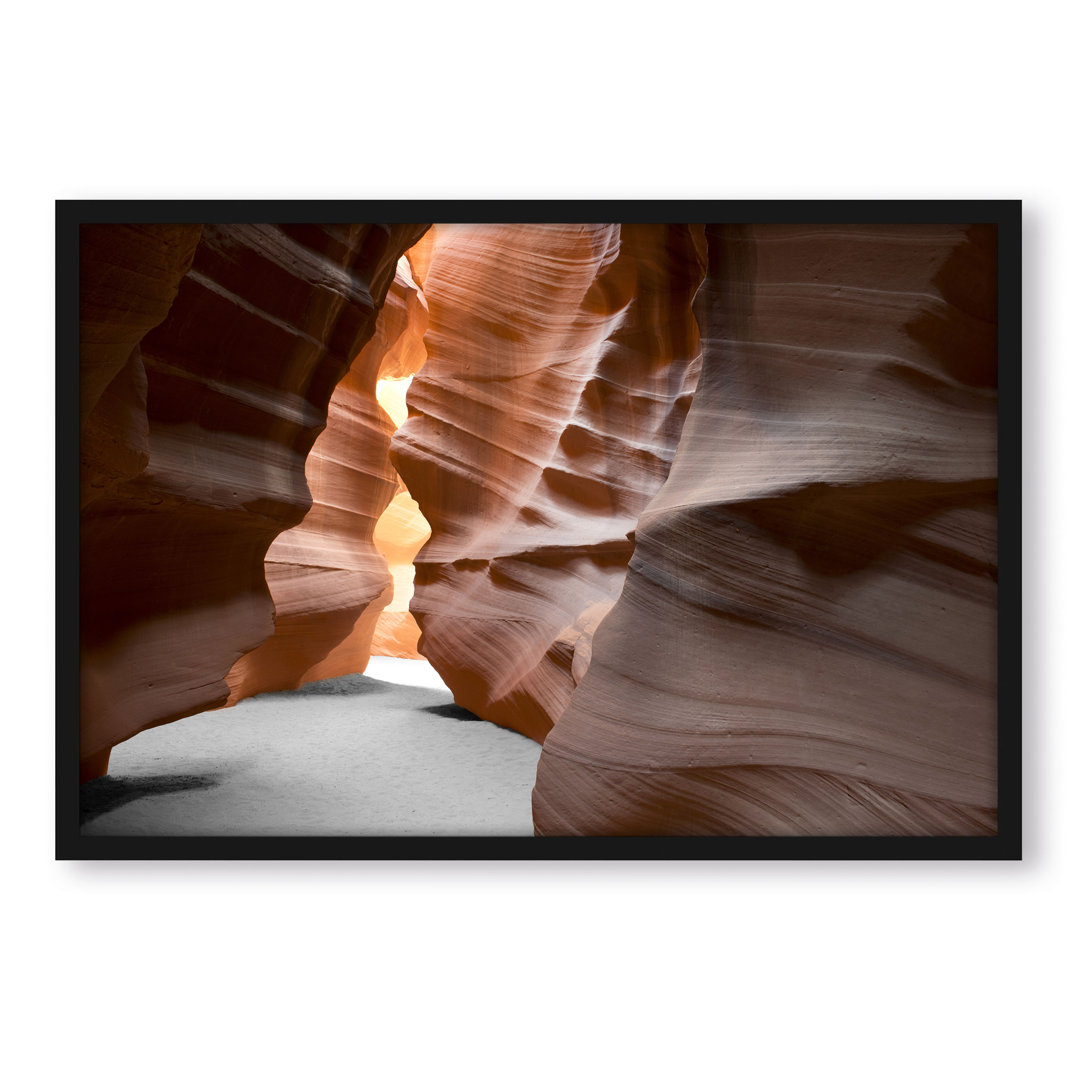 Gerahmtes Foto "Reise durch den Antelope Canyon"