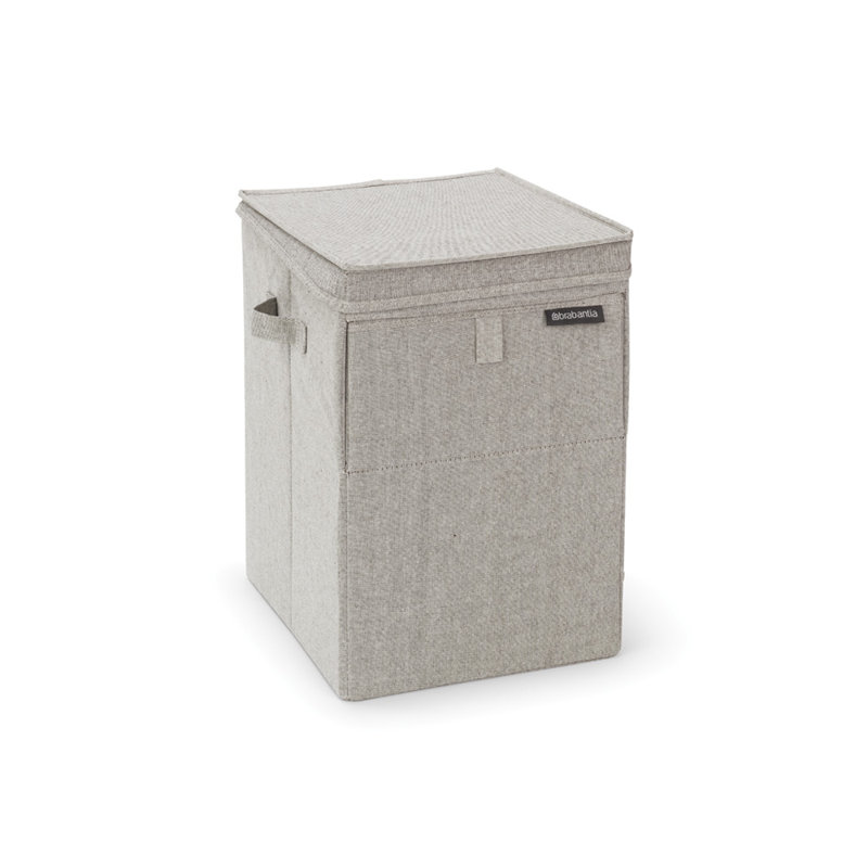 Panier à linge empilable 9,2 gallons, gris