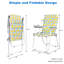 Chaise de plage pliante en métal-1581289184