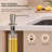 500 mL Refillable Manual Soap Dispenser with 360-Degree Swivel Spout-135753615