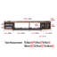 Crédence de rangement l 70,86 po Pirkle