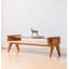 Table basse en cerisier massif