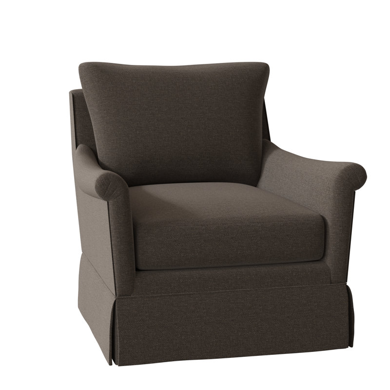 Olivia 34.5" Wide Armchair, 8789 Turquoise, Stationary
