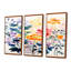 Lorinda - Ensemble d'impressions murales Buttercups-108458044-108458050