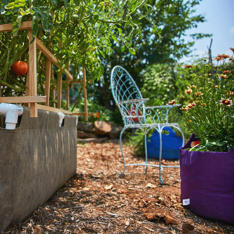 Jardinière en tissu Smart Pot®, 9,5 x 12 x 12, Mauve