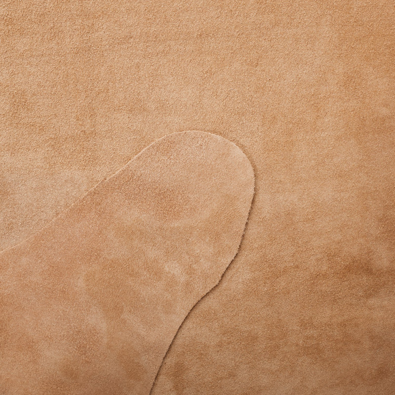 Tapis beige clair fait à la main