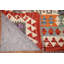 Tapis oriental réversible en laine Kilim 10 x 13