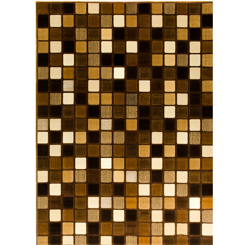 Geometric Indoor Rug, 7'10" x 10'2"
