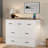 Multi-functional Foldable Murphy Bed  With Charging Station And 1 Large Storage Drawer-293981330-293981331