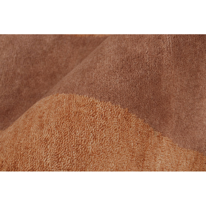Handmade Silk and Wool Area Rug