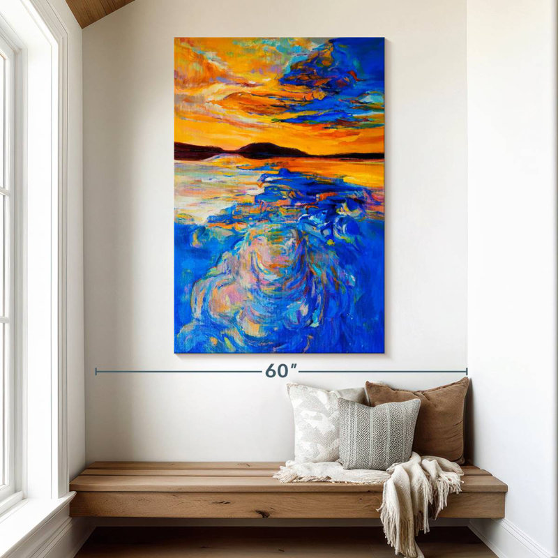 Avery Sky Reflection, 51" H x 34" W