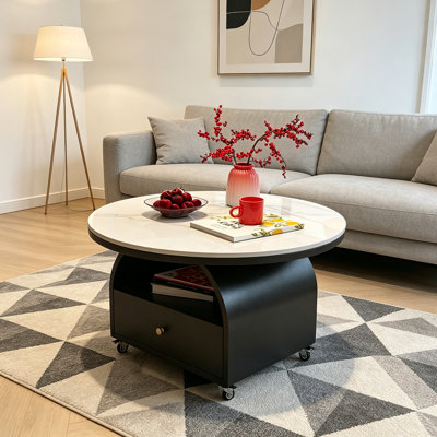 Table basse en bois massif