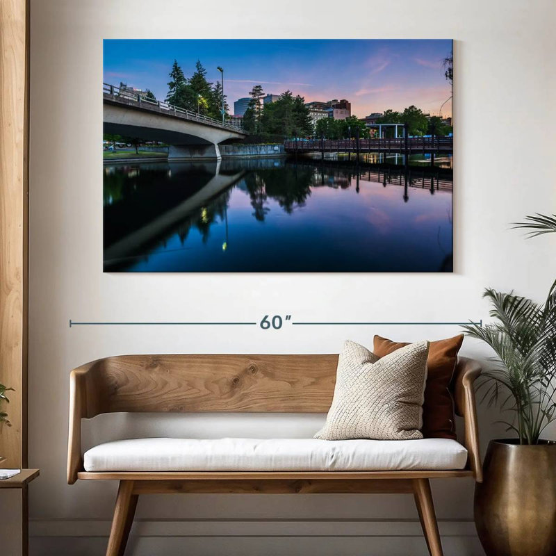 Rorry Spokane River At Riverfront Park, 34" H x 51" W