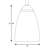 Carilynn 1 - Light Single Pendant-788577863-788577861